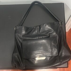 Kate Spade Black Leather Shoulder Bag